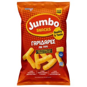 Ohonos Snack Jumbo Snacks Γαριδάρες Τυρί Χωρίς Γλουτένη 85γρ.