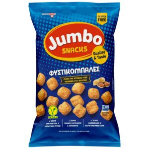 Ohonos Snack Jumbo Snacks Φυστικόμπαλες Χωρίς Γλουτένη 102γρ.