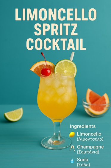 Limoncello Spritz Cocktail